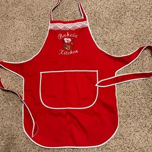 Red Polish Grandma Babcia Apron